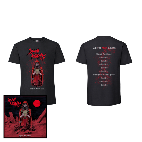 PRE-ORDER | Death Reapers - Thirst For Chaos CD + T-shirt