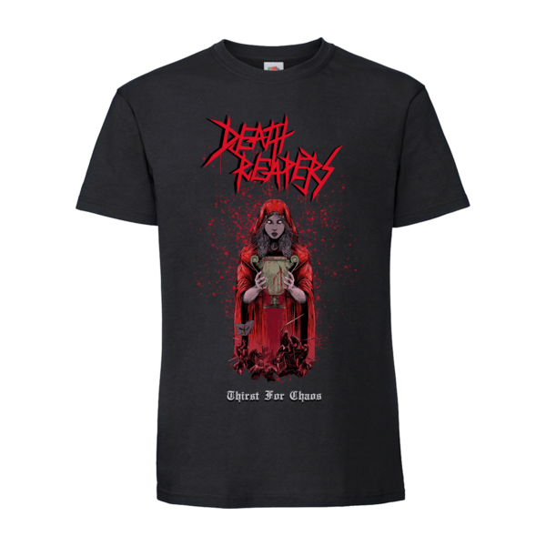 PRE-ORDER | Death Reapers - Thirst For Chaos CD + T-shirt - Image 3